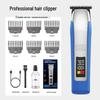 Waterproof Professional Hair Clipper: Quick Charge, Oil Head, Bald Head, Home Hairdressing Trimmer.