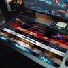Supernatural Elements Large Size Mouse Pad Large Gaming Table Cushion Nonslip Laptop Tablet Big Mousepad Xxl Mat Mini Pc Playmat With Lock Edge