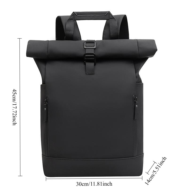 

1pcs Men s Business Notebook Computer Backpack Commuting Work Bag Travel Office Shoulder Bag чорний