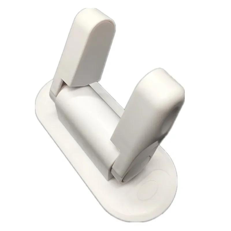 Încuietoare universală cu pârghie pentru ușă Încuietoare de siguranță pentru copii pentru copii, dovadă de rotație, zăvor de siguranță adeziv pentru uși, multifuncțional