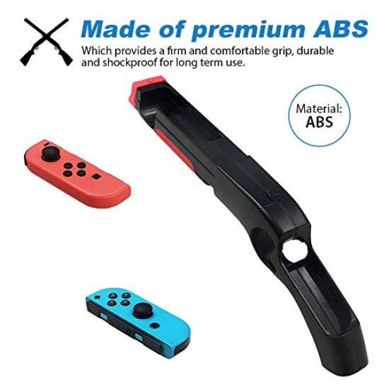 TAORAYO Switch Game Shooting Game Gun for Switch Compatible with Splatoon Wolfenstein and Big Buck Hunter Arcade Shooting Game Compatible with