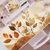 Bohemian Style Plants Mouse Pad Gaming Mouse Pad Mouse Pad with Edges and NonSlip Rubber Base Extended Mouse Pad Desk Mat