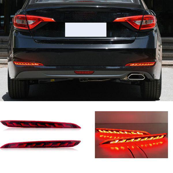 Pair of Turn Signal Lights for 15-17 Hyundai Sonata