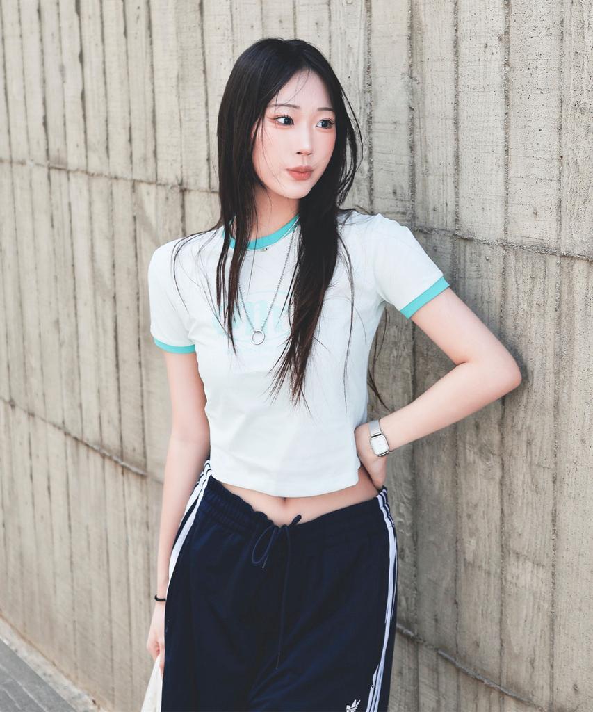 Maseumaluljeueopaeleol Signature Symbol Ringer T-Shirt_Mint