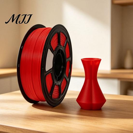High Precision Filament 3D Printer PLA+ 1.75mm, 1kg Spool Toughness Filament, Low Warp Single Color for Models Printing Smooth Extrusion