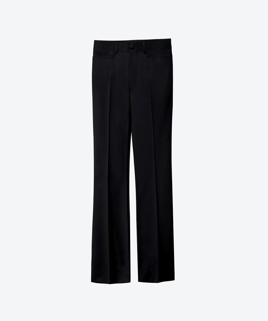 UNTAGE Wool Flare Trousers [Black(Unisex)]_Uth-Fp01