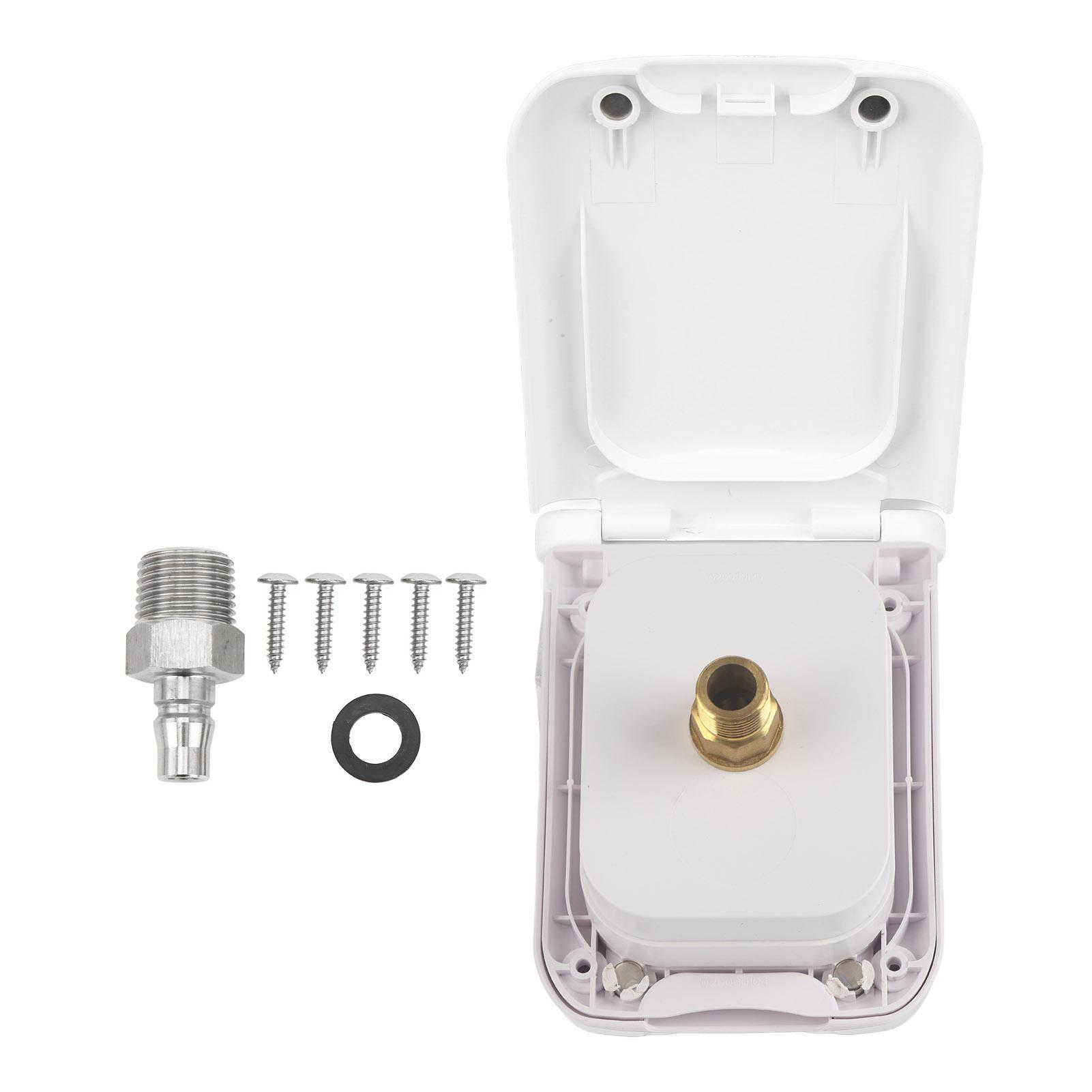 

RV Water Inlet Hatch with Magnetic Cover High Hardness Wearproof Corrosion Resistance Water Box