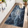 Flannel Kitchen Mat Manchester United Soft Area Rug Non Slip Floor Carpet Home Decoration
