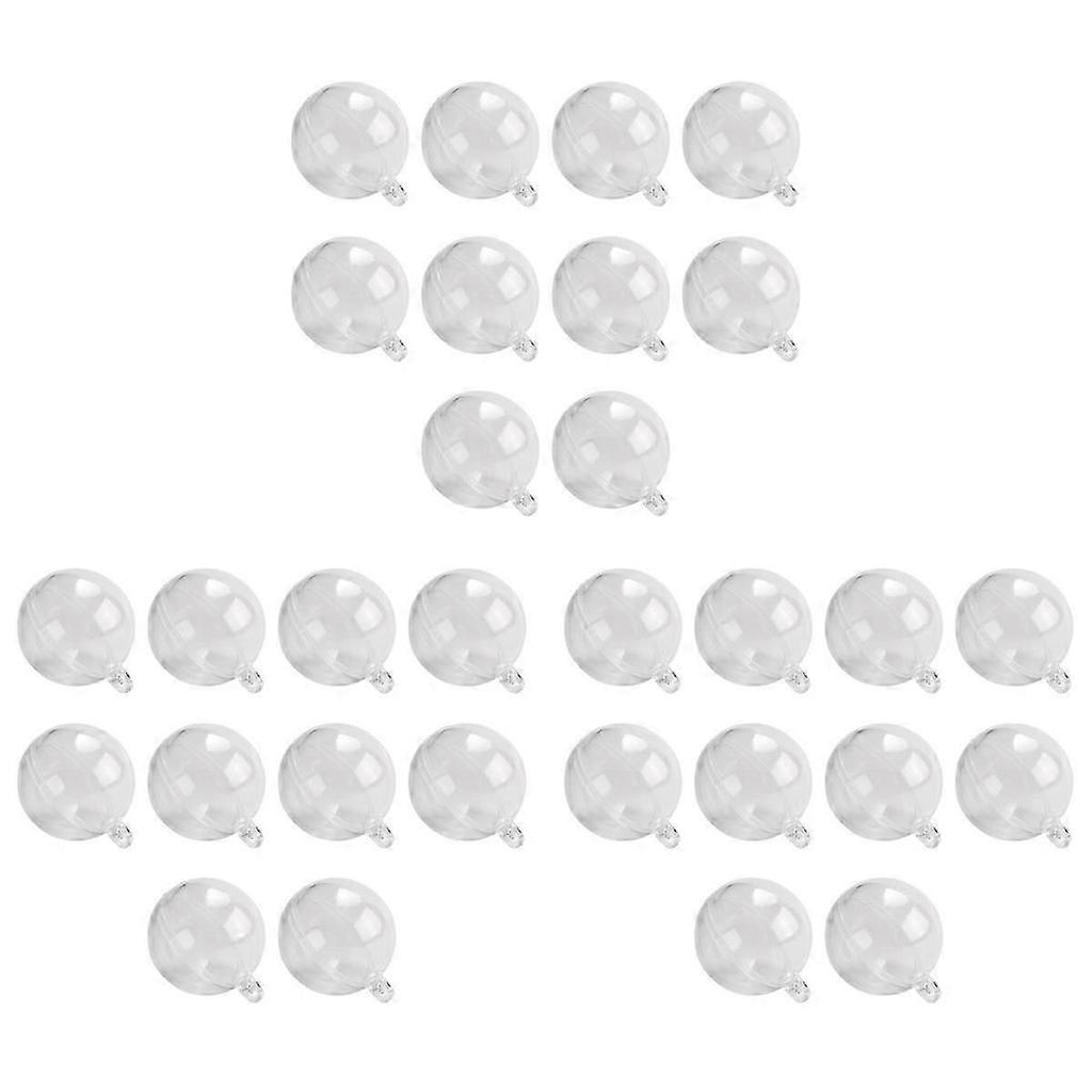 Transparent Openable Plastic Ball 3CM