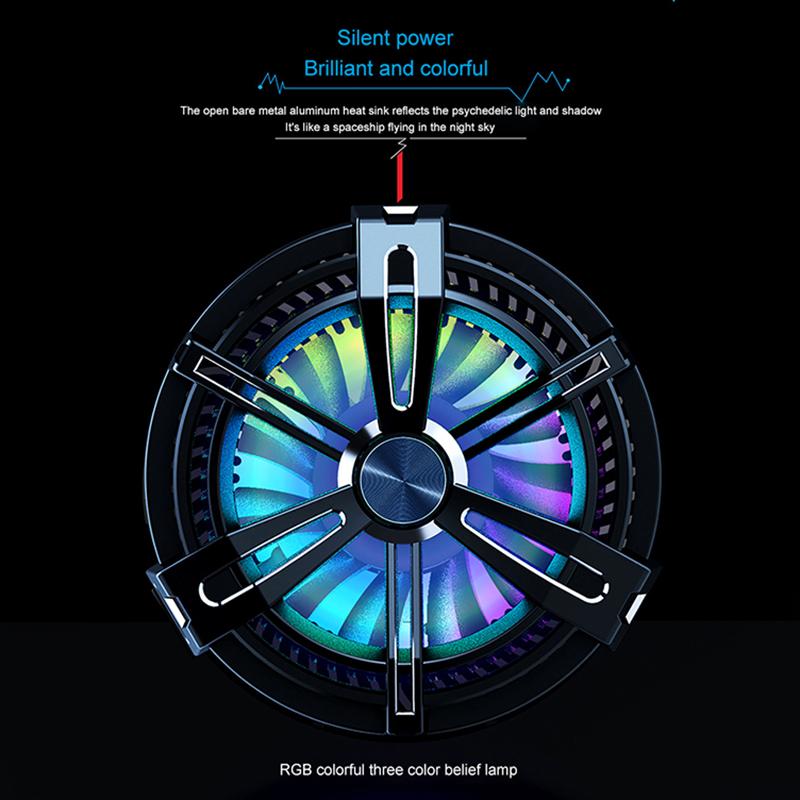 X12 Magnetic Phone Cooler Radiator Cell Phone Semiconductor Cooling Fan (Enhanced Version)