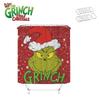 Curtain Christmas Shower How The Stole Christmas Waterproof With Hooks