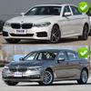 4PCS Car Mud flaps Splash Guards Mudguards Car Mud Flaps Compatible with BMW 5 Series G30 G31 2016 2017 2018 2019 2020