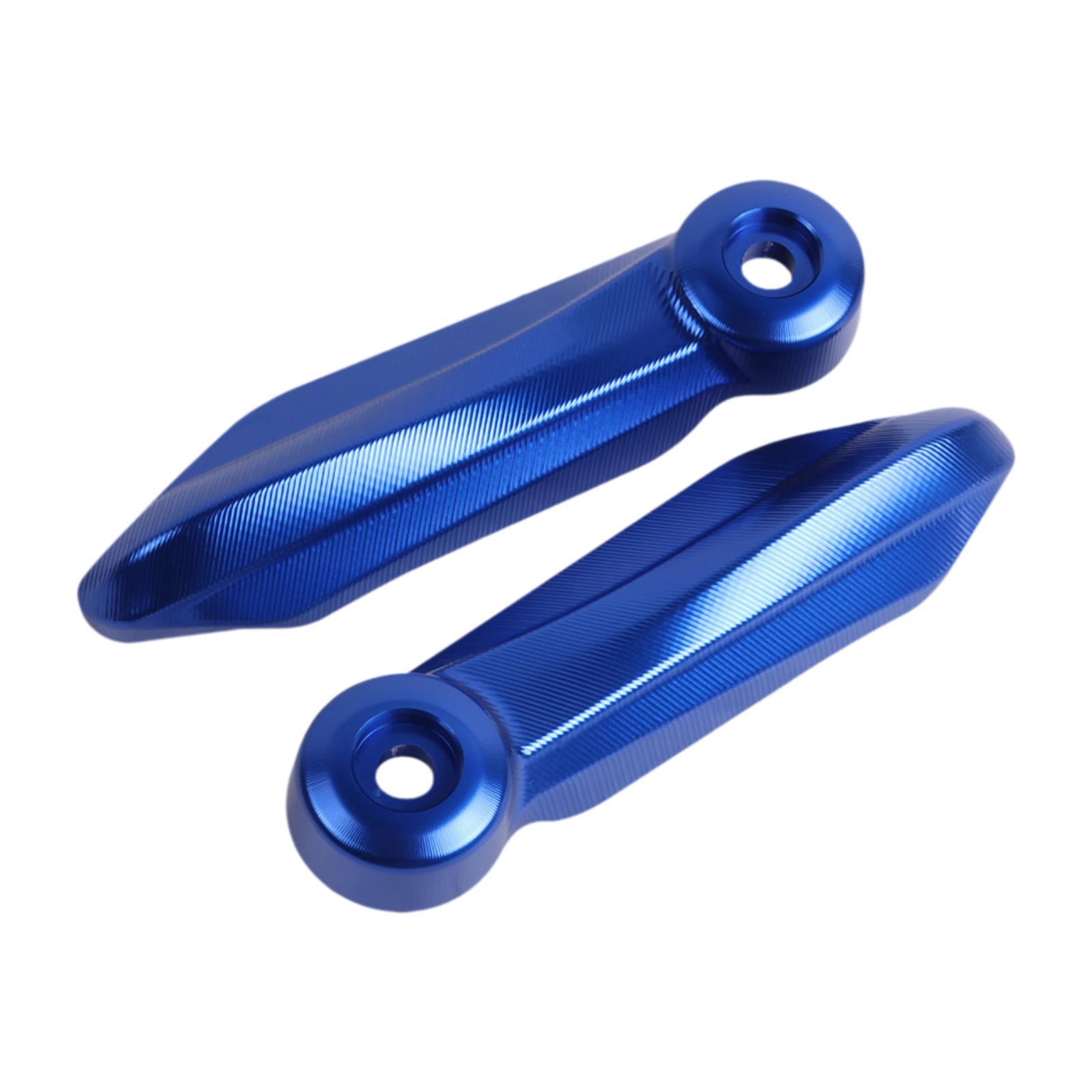 

2x Motorcycle Handlebar Handguard Easy Installation Replacement Aluminum Alloy Hand Guard Kit for BMW Accessories Motocross синий