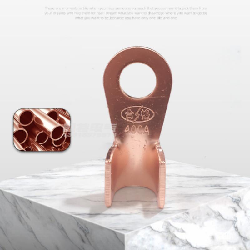 OT Cable Copper Lug Battery Connector Ring Terminal 10A 20A 30A 40A 60A 80A 100A 150A 200A