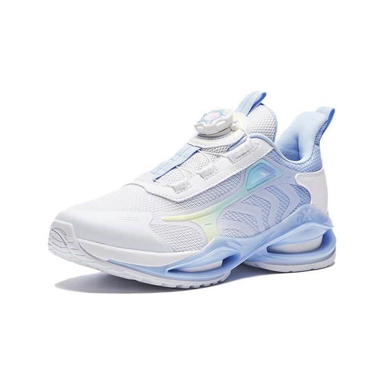 Anta Kids Tough Core 3.0 Synthetic Leather Versatile Daily Wear Durable Lightweight Casual Shoes Kids Casual Shoes Blue White 322345513-2