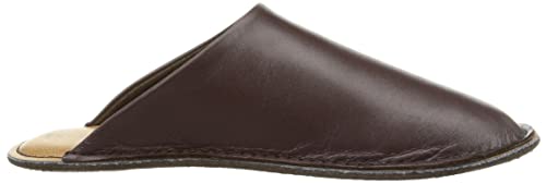 Nankai Tsusho Rokusan Leather Slippers BR M 0710-004