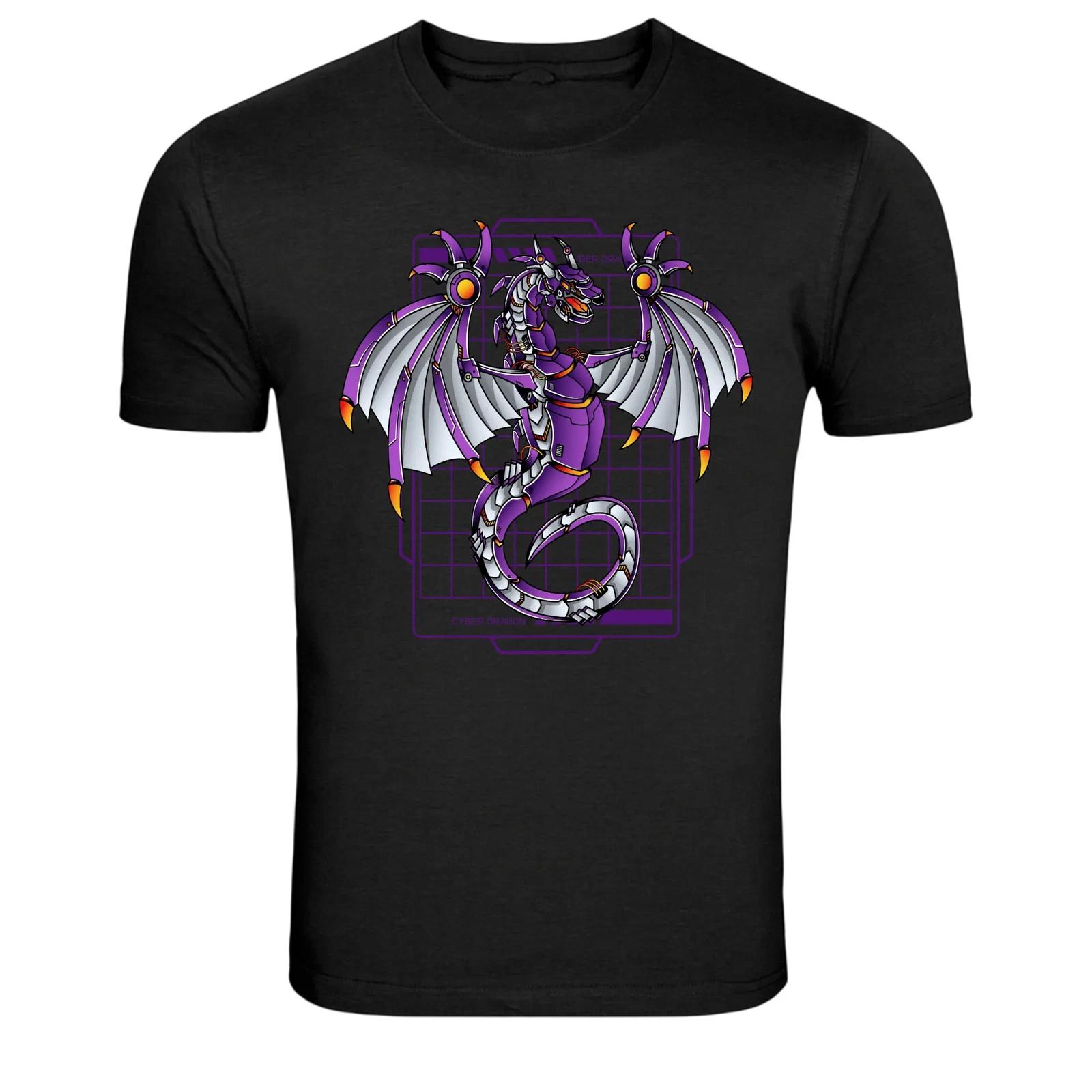 Cyber Dragon Futuristic Mecha Creature Graphic T-Shirt XXXL