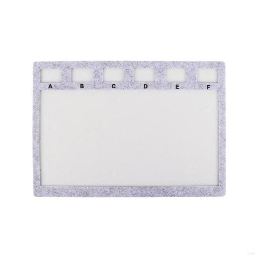 High Quality Felt Felt Beading Tray Felt Surfaces Alphabetic Scale Beading Mat Measurement Markings Nonslip Bead Pad Art Crafts