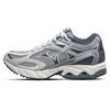 Retro Functional Shock Absorbing Non-Slip Wear-Resistant Breathable Low-Top Running Shoes Unisex Sneaker Gray Silver Blue D1GH232105