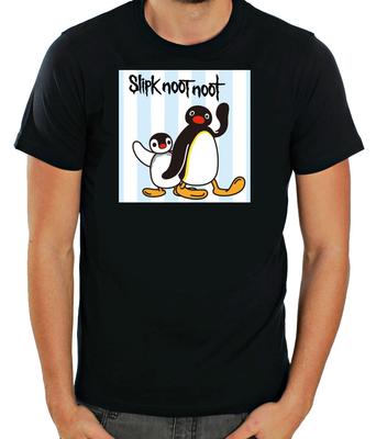 Slipk Noot Noot, Pingu Noot Noot Short Sleeve T- Shirt Men K715