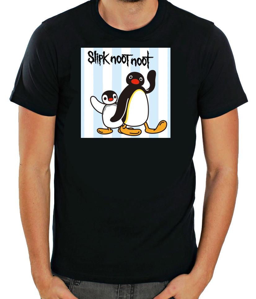 

Slipk Noot Noot, Pingu Noot noot Short Sleeve T- Shirt Men K715 M