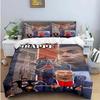 Set Biancheria da Letto Digitale alla Moda Calcio M-Mbappe Copripiumino Piumone Letto Giovani Bambini Ragazza Ragazzi Regalo di Compleanno