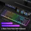 Langtu LT600 Wireless Silent Membrane Keyboard & Mouse Set for Gaming and Office Use