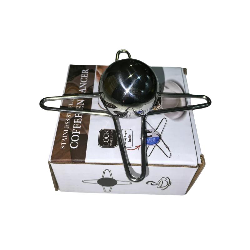 

Кофе Замороженные Ледяные Шарики Нержавеющая Сталь Кофейные Ледяные Шарики Шарики для Кофе Холодного Приготовления Многоразовые Держатели для Ледяных Шариков из Нержавеющей Стали серый