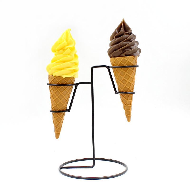Realistic Ice Cream Cone Prop for Display & Photography