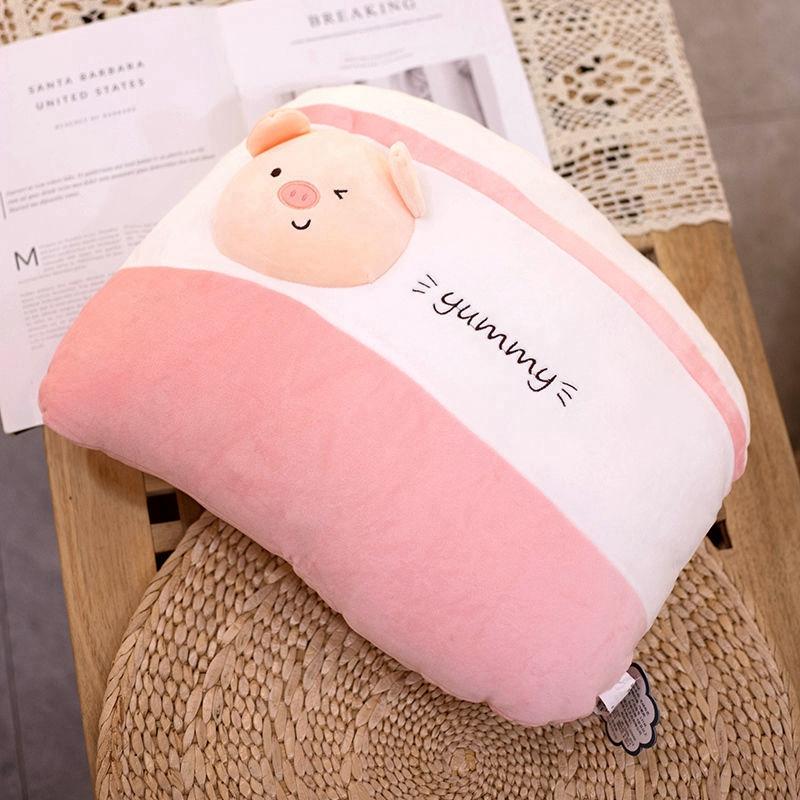 50CM Five-flower Broiler Leg Cartoon Large Plush Toy Poked Egg Sofa Cushion Pillow Doll For Children's Birthday Christmas Gift