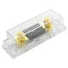 WMYCONGCONG 1 ANL Fuse Holder + 3 Pcs with 30A ANL Fuse for Car Audio Amplifier, Gold Plated (30A)