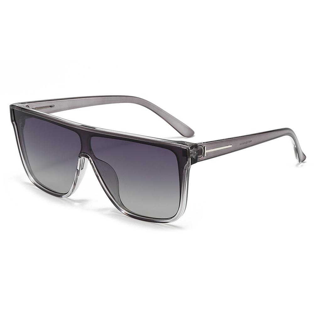 Großer Rahmen Einteiler Polarisierte Sonnenbrille Bunte Mode Trend Sonnenbrille Outdoor Radsportbrille