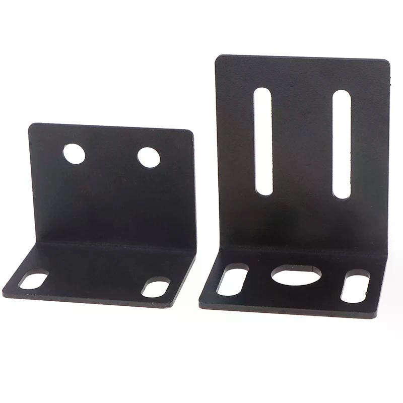 New 1 Set Metal 1U Rack Mount Ear Mounting Jointing With Screw Cap For Frame Box High Qulaity Wireless System Receiver Host