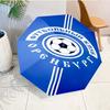 Soccer Club Emblem Design Printed Automatic Umbrella, 8-Frame for Travel, camping, Casual Umbrella, Essential Gift for  for family and friends