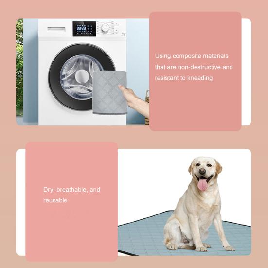 Omyvatelné podložky na čůrání pro domácí mazlíčky Opakovaně použitelné absorpční podložky na výcvik psů Nepropustná protiskluzová podložka pro štěňata Ohrádka Přepravka Whelping Box Trénink na nočník