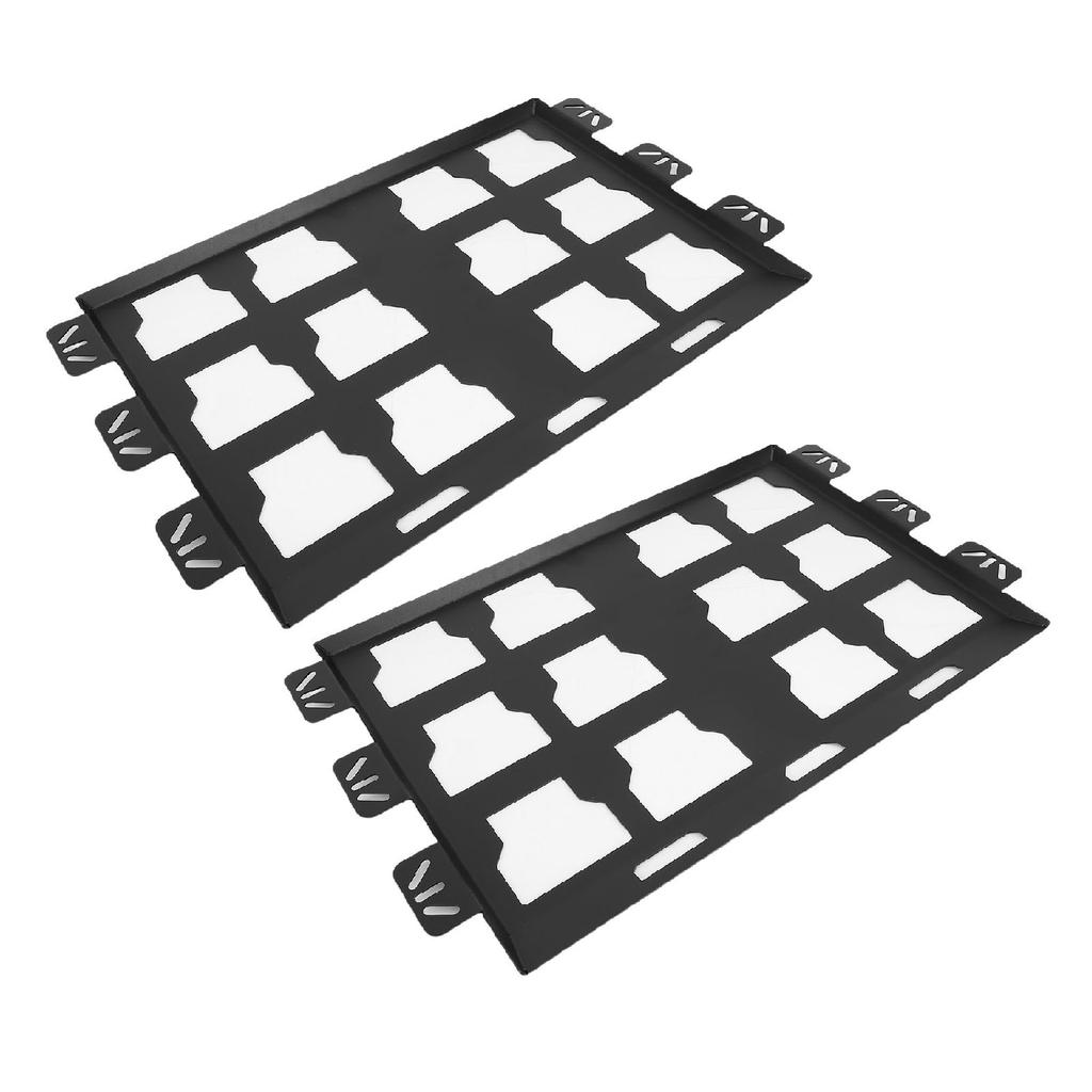 2 Pcs Toolbox Mounting Plate Suitable for Mli Packout Toolbox Wall Or Floor Mount Metal Mounting Base