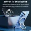 Magnetic Phone Holder Stand Magnet Finger Ring Socket Portable Wireless Charging for IPhone16 15 14 Pro/Max Cellphone Bracket
