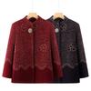 Grandma Winter Imitation Mink Velvet Coat Year Old 0 Old Clothes Autumn and Winter New Mother Autumn and Winter Woolen Coat