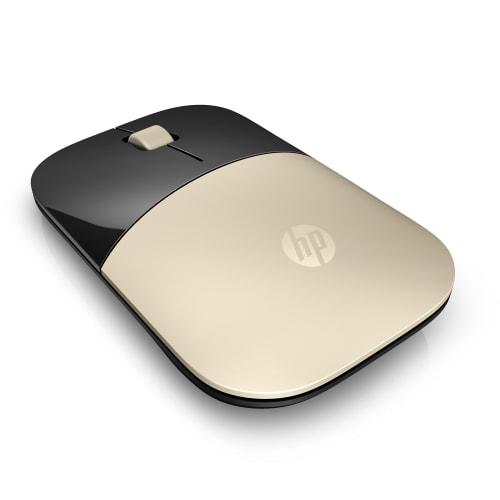 

Бездротова миша HP Wireless Thin Small BlueLED Mouse Z3700 Gold Термін служби батареї До 16 місяців Бездротова миша Сумісна з Mac Windows PC MacBook