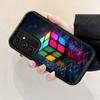 Phone Case for Samsung Galaxy A17 A16 A15 A14 A13 Rubik Cube Formula Spoofs Math A56 A36 A26 A55 A35 A25 A54 A34 A24 A53 A33 A23