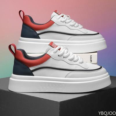 Frühling Neue Modische Trendige Herren Sneaker Lässige Bequeme Sportschuhe Herren Dicke Sohle Höhensteigernde Board Schuhe