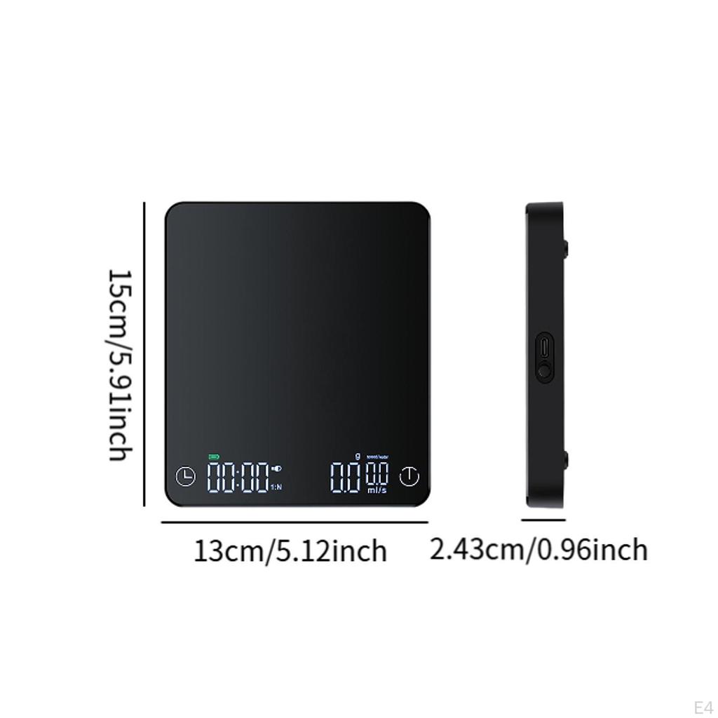 Coffee Scale Pour Over Drip Espresso Barista with Timer