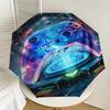 1pc Neon Gaming Controller Pattern Umbrella Design Automatic Opening and Closing Umbrella, High-quality Travel Umbrella,  c1128023