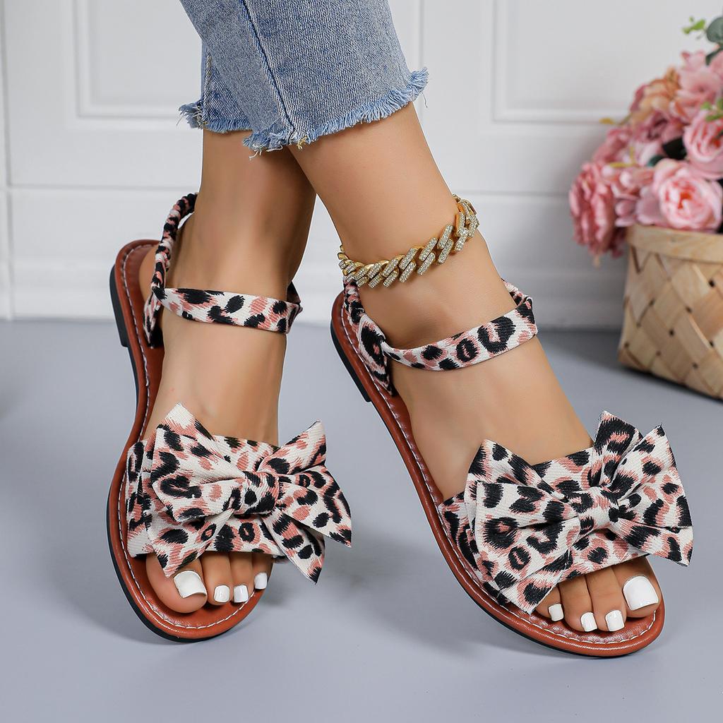 Flat-bottomed Women's Shoes, Casual Flat Heel Beach Flip-flops