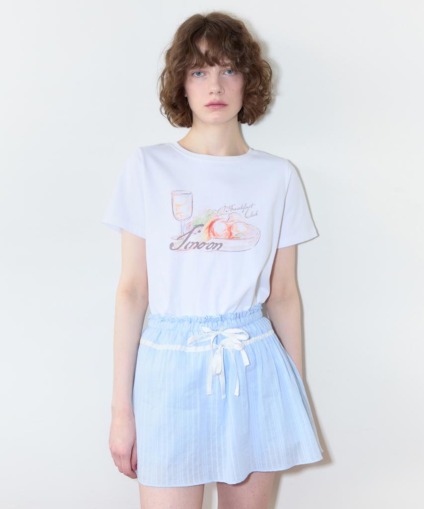 SINOON Sinoon Breakfast Club T-Shirt (White)