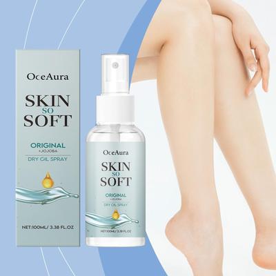Natural Jojoba Body Essence Oil Moisturizing Spray Relaxing Reduce Dryness Non-Greasy Gentle Nourish Glowing Skin Body Care Oil