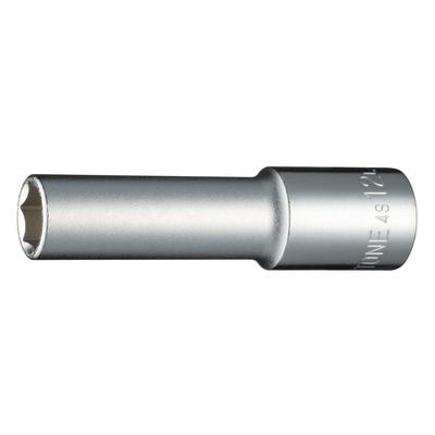 TONE Deep Socket Drive Angle Width Across Flats 12mm (Hexagonal) 4S-12L 12.7mm (1/2")