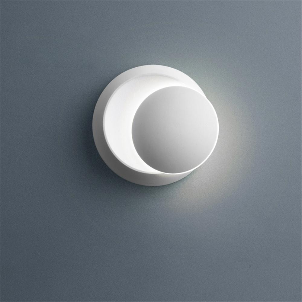 360 Degree Rotating Wall Lamp Bedroom Living Room Bedside Wall Light Aluminum Sconce Aisle Corridor 5W LED Indoor Wall Lamp