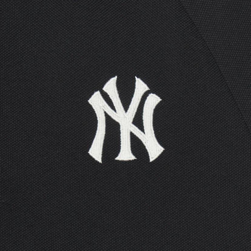 New MLB Outdoor Cargo Polo Shirt Men's Black 3APQM0343-50BKS