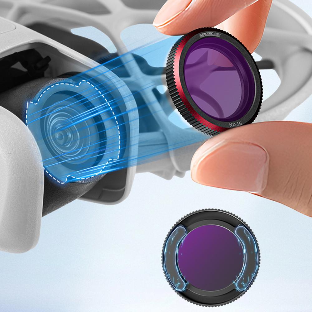 Do DJI Neo Filtry obiektywu kamery Zestaw filtrów obiektywu kamery Szkło optyczne Zestaw filtrów ND do DJI Neo Zestaw filtrów Akcesoria do drona